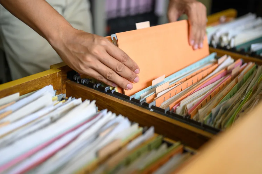 filing folders
